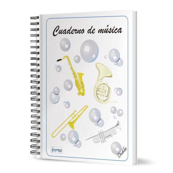 Cuaderno Dobles Pautados (Viento-Metal)