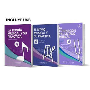 Colección Completa de Lenguaje Musical para 4º de Enseñanza Elemental