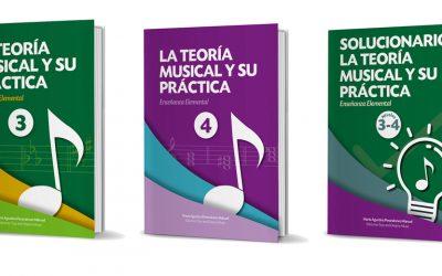 NUEVOS TÍTULOS: LA TEORÍA MUSICAL Y SU PRÁCTICA Y SU SOLUCIONARIO. PARA 3º Y 4º NIVEL DE ENSEÑANZA ELEMENTAL