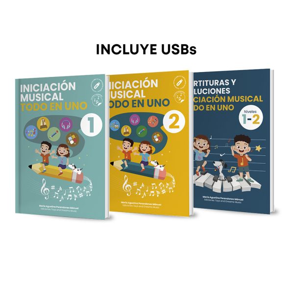COLECCIÓN INICIACIÓN MUSICAL  TODO EN UNO